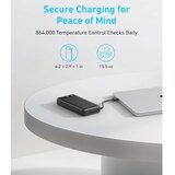 Anker 20000mAh, 87W, sa ugrađenim USB-C kablom na izvlačenje, Power Bank crni Cene