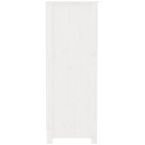 Ormarić za knjige bijeli 80 x 35 x 97 cm od masivne borovine | Eponuda.ba