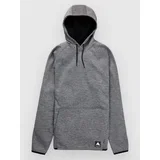 Crown Wpf Po Pulover s kapuco true black heather