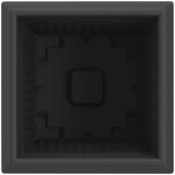  Kvadratna cvetlična posoda 24 pcs Črna 20 x 20 x 16 cm Plastika, (5000207794) | Shoptok.si