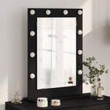  Ogledalo za Toalet Pravokutni Crni hrast 70 x 50 x 18 cm | shoptok.hr