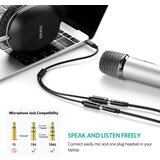 Ugreen adapter 3.5mm (M) na 2x 3.5mm (Ž - slušalke + mikrofon) 30620 | Shoptok.si