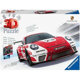 Ravensburger 3D puzzle (slagalice) - Porsche GT3 Cup, crvene boje cene
