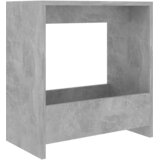  Bočni stolić siva boja betona 50 x 26 x 50 cm konstruirano drvo | shoptok.hr