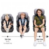 Kinderkraft dječja autosjedalica comfort up™ 2 i-size 1/2/3 (76-150 cm) black | shoptok.hr