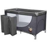 Bertonne sklopivi krevetić Sleeping Bear - Grey | shoptok.hr