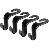 Logilink car seat hooks, 4 pieces, 20 kg per hook, black, AA0165 | ePonuda.com