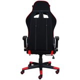 XORA GAMING STOL kovina, umetna masa, tekstil rdeča, črna | Shoptok.si