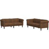  2-dijelni set sofa smeđi baršunasti | Eponuda.com