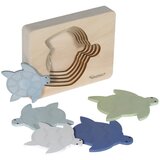 Kindsgut Drvena reljefna puzzle Turtle – | shoptok.hr