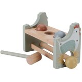 Little Dutch® Drvena igračka s čekićem i 3 loptice Little Farm Cene