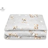 MimiNu posteljina za dječji krevetić 5-dijelni set Medvjedić bež | shoptok.hr
