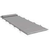  Jastuk za ležaljku sivi 180x60x4 cm od tkanine Oxford | Eponuda.com