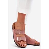 Boto Women's Slip-On Sandals On Cork Sole Light Pink Cortina | shoptok.hr