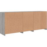  Komoda s LED svjetlima boja sivog hrasta 162 x 37 x 67 cm | shoptok.hr