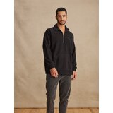DAN FOX APPAREL Majica 'Leopold' črna | Shoptok.si