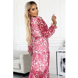 numoco basic Numoco Neckline Long Sleeve Dress | Shoptok.si
