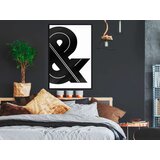  Poster - Ampersand (Black and White) 40x60 | shoptok.hr