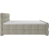 Premium Living Postelja Boxspring Brisbane, Barva Šampanjca, 180x200 | Shoptok.si