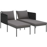  Ležaljka na suncu s jastukom Antracit 153 x 115 x 69.5 cm | Eponuda.com