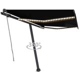  Avtomatska tenda LED + senzor 350x250 cm antracitna, (20728794) | Shoptok.si