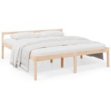 Krevet za starije osobe 200 x 200 cm od masivne borovine | Eponuda.com