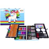  Umjetnički set u kovčegu s plavim jednorogom od 150 dijelova | shoptok.hr