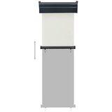Balkonska bočna tenda 65 x 250 cm krem | shoptok.hr