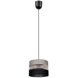  Luster na sajli CORAL 1xE27/60W/230V crno-siv | Eponuda.com