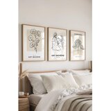 WALLXPERT Ç-300545 - 5070 višenamenski dekorativni set slika (3 komada) | Eponuda.com