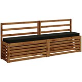  Jastučić za klupu - 1 dio VUGHT 100% poliester Crna | shoptok.hr