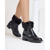 Resti Black women's boots with fur Sabola- Footwear | Shoptok.si