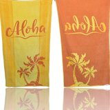  Peškir za plažu Aloha, 93x170cm, Narandžasti Cene