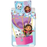 Jerry Fabrics Enojna bombažna otroška posteljnina 140x200 cm Gabby's Dollhouse "Balloon" – Cene