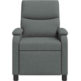  Fotelja s nagibom Tamnosiva Tkanina | shoptok.hr