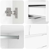 Kupaonski ormar Bijelo 79 5 x 49 x 156 cm Konstruirano drvo | shoptok.hr