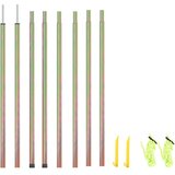 The Living Store Palice za senčno jadro 2 kosa 200 cm pocinkano jeklo - Palica Za Senčno Jadro, (21487715) | Shoptok.si