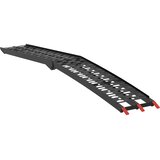  Sklopiva rampi za motocikle 340 kg po rampi 2 pcs Crna Aluminij | shoptok.hr