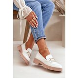 FD1 Women's Moccasins With Decoration Eco Leather White Tialorae | shoptok.hr