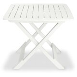  3-dijelni sklopivi bistro set plastični bijeli | shoptok.hr