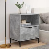  Noćni ormar 2 pcs Beton siva 49 x 36 x 61 cm Konstruirano drvo | shoptok.hr