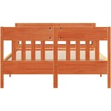  Okvir kreveta bez madraca voštano smeđi 140x190 cm od borovine | shoptok.hr