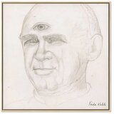  Slika - Frida Kahlo – Portrait of Nacho Aguirre 80x80 U prirodnom drvenom okviru | shoptok.hr