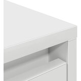 Ormarić s ladicom bijeli 55,5x34x119,5 cm izrađeno drvo | shoptok.hr