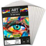  Papirni blok sa teksturom platna A4 10 listova 280g/m2 | ePonuda.com