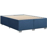  Krevet s oprugama i madracem plavi 140 x 190 cm od tkanine | shoptok.hr