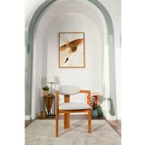 Hanah home cheri - cream, oak creamoak chair set (2 pieces) Cene