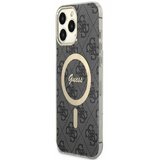 Guess IML 4G MagSafe Zadní Kryt pro iPhone 13 Pro Max Black Ovitek za telefon Vijolična | Shoptok.si