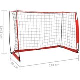  Nogometni gol 184 x 91 x 124,5 cm čelični | shoptok.hr