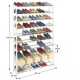 Kondela Regal za čevlje, bel, BOTIS TYP 1 VSY050 | Shoptok.si